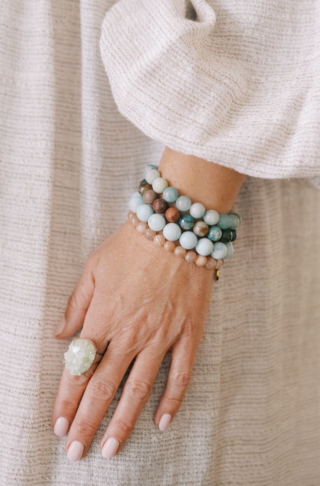 Apophyllite 'North Star' Ring