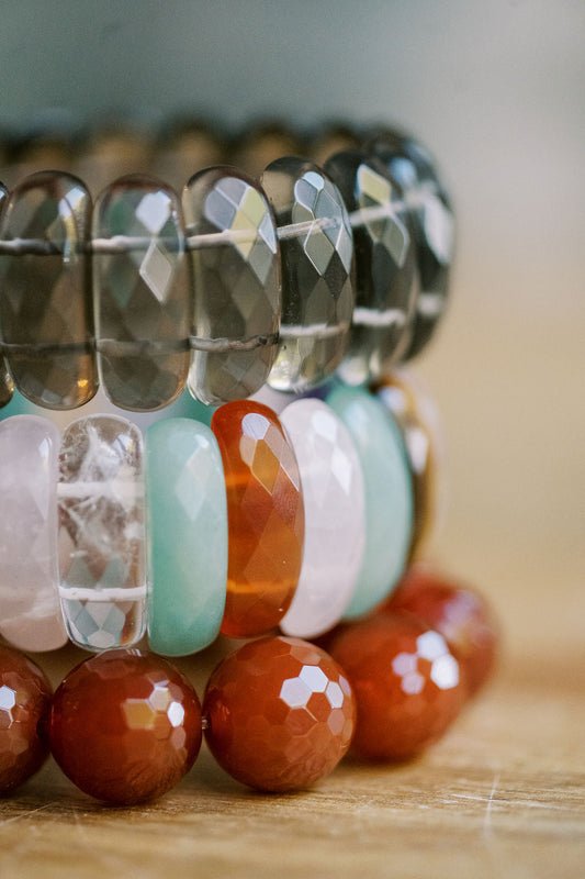 Carnelian 'Boss Moves' Bracelet