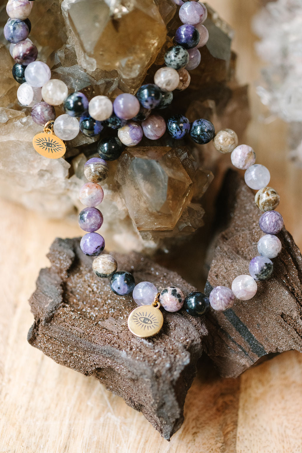 Charoite 'Trust Your Power' Bracelet
