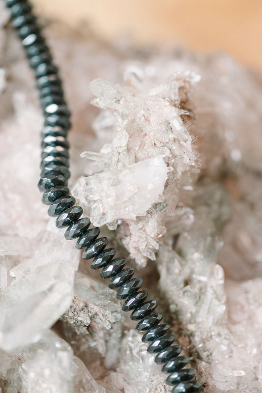 Hematite 'Nothing Holds Me Back' Necklace