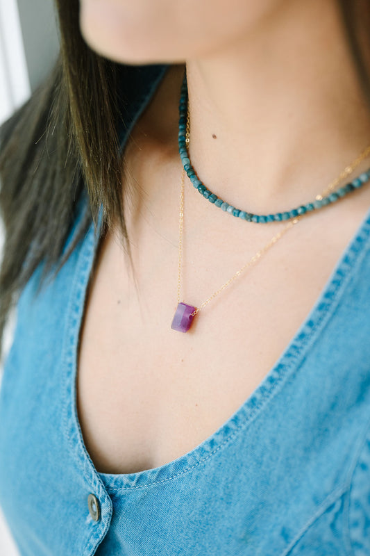 Apatite 'Goal Getter' Necklace