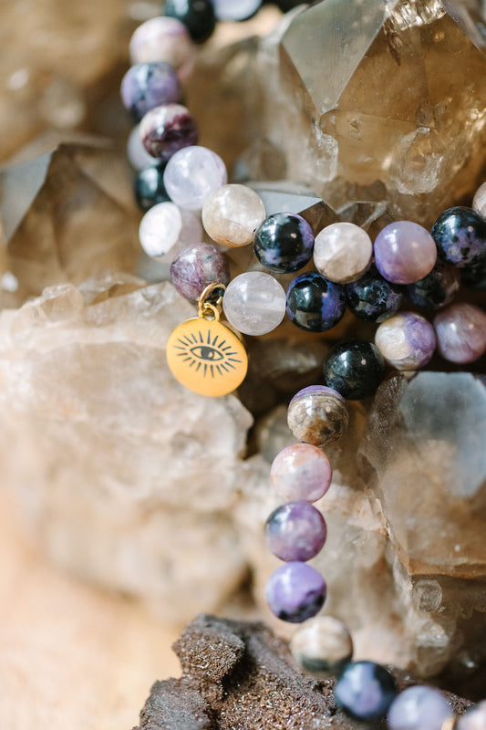 Charoite 'Trust Your Power' Bracelet