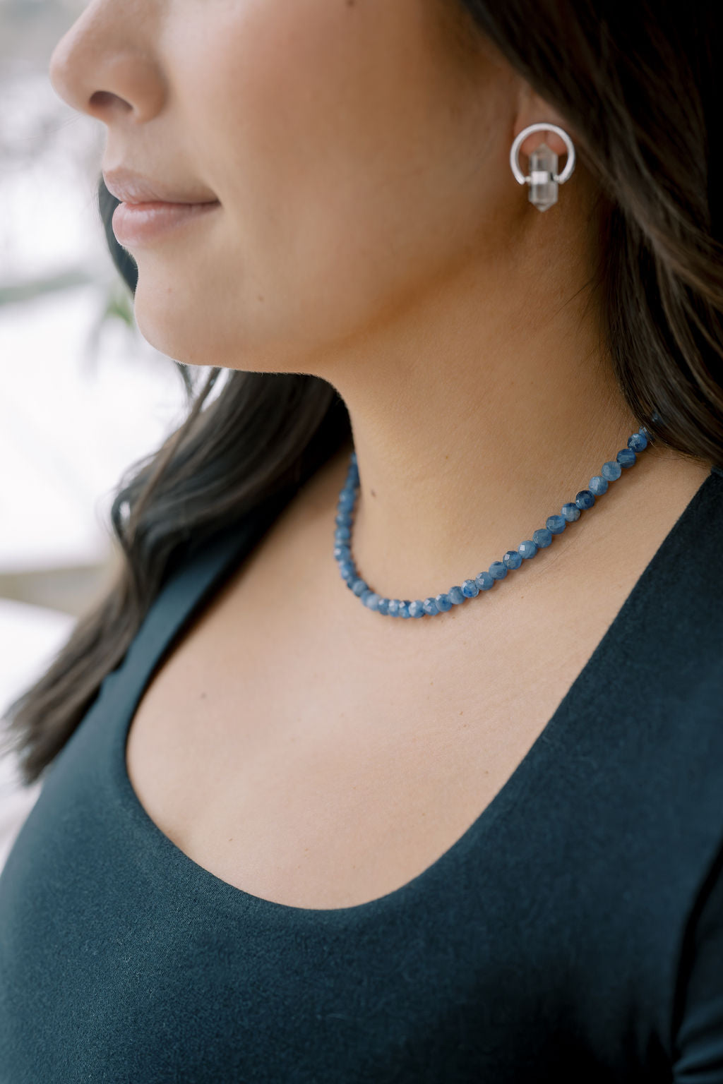 Blue Kyanite 'Restore & Align Me' Necklace