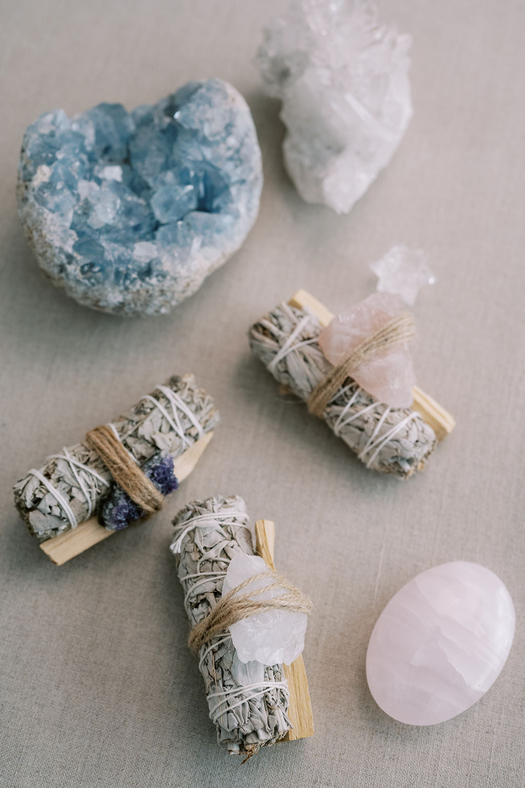 Sage, Palo Santo & Crystal 'Energy Reset Kit'