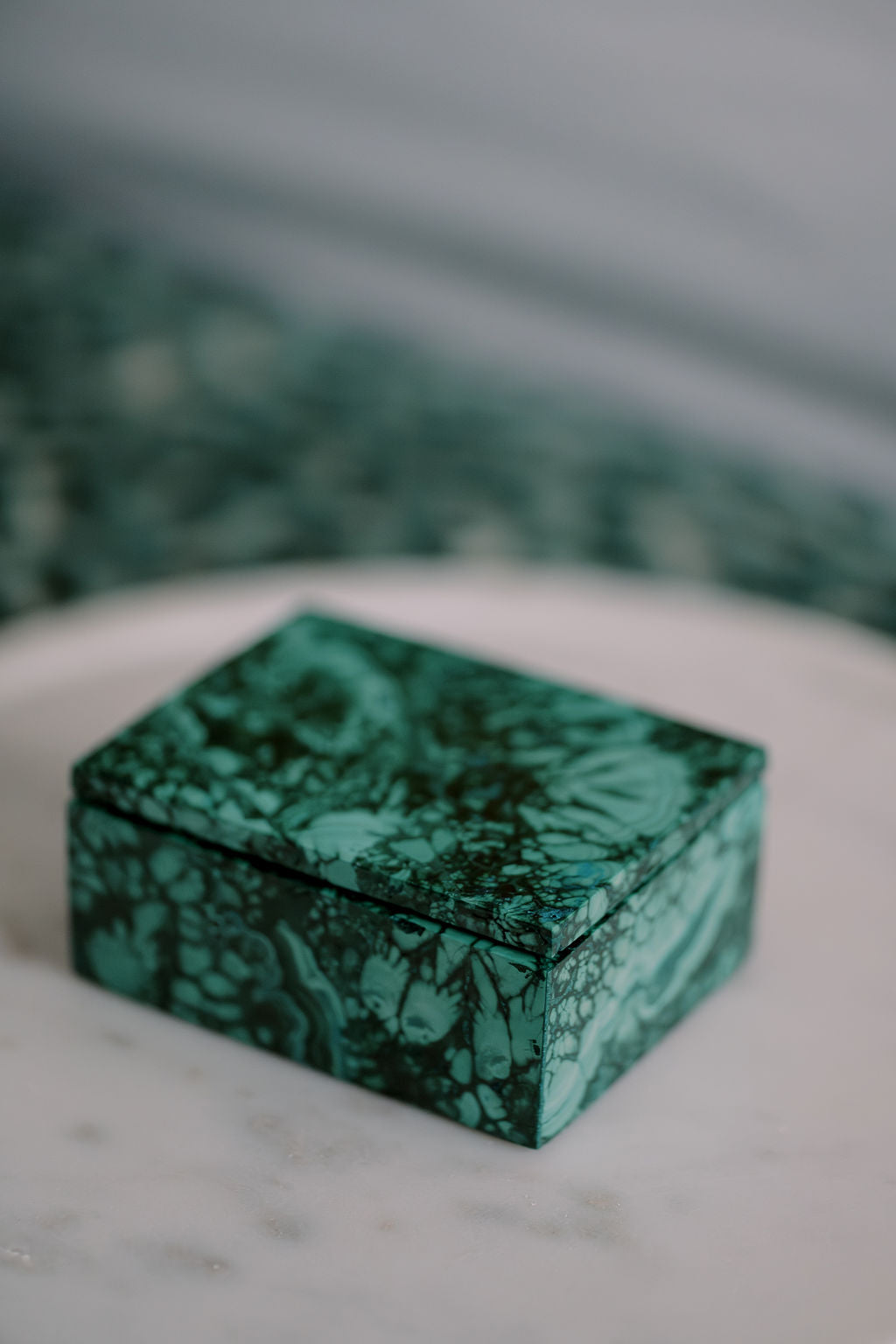 Malachite Keepsake Box