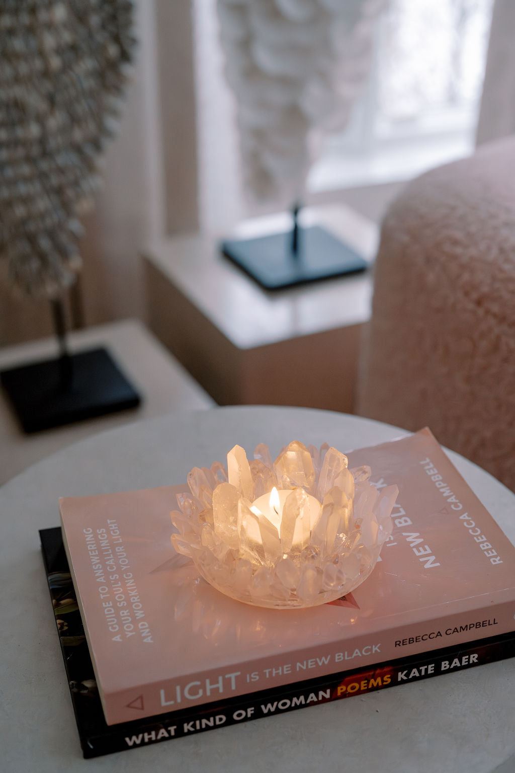 Lemurian 'Ancient Wisdom' Candle Holder