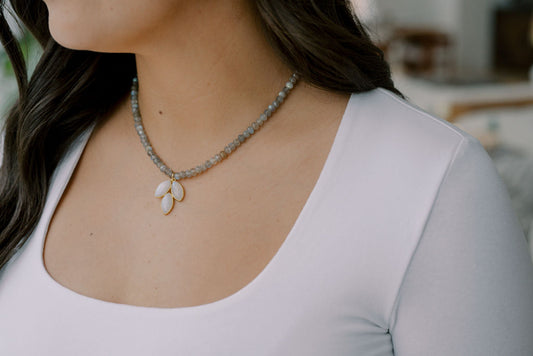Labradorite 'Spiritual Start' Necklace