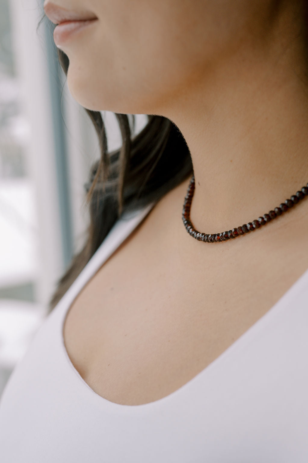 Garnet 'The Fire Within' Necklace