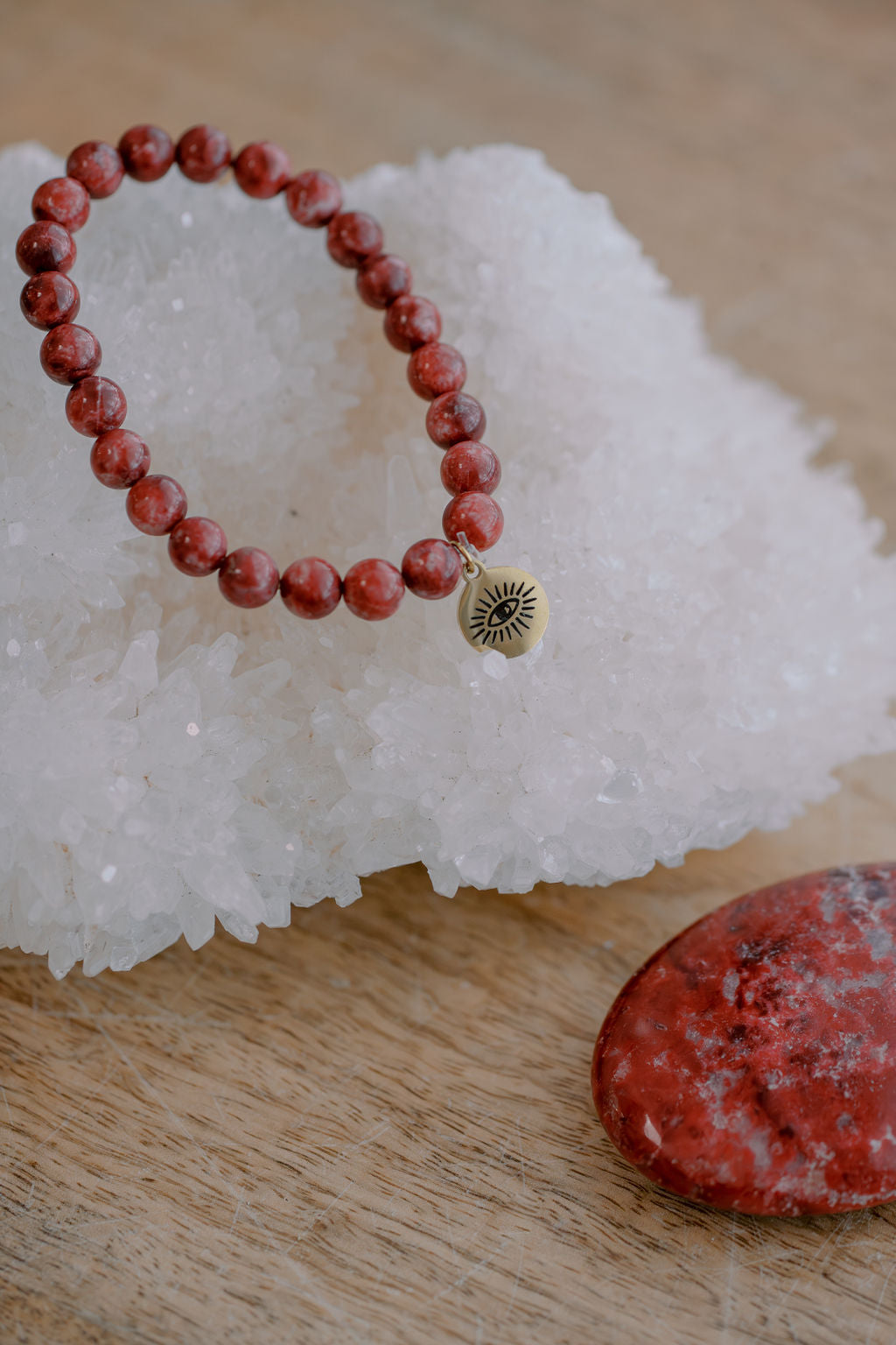 Thulite 'Love Out Loud' Bracelet