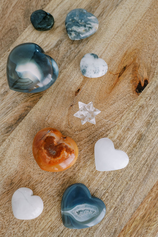 Carnelian 'Boss Moves' Heart