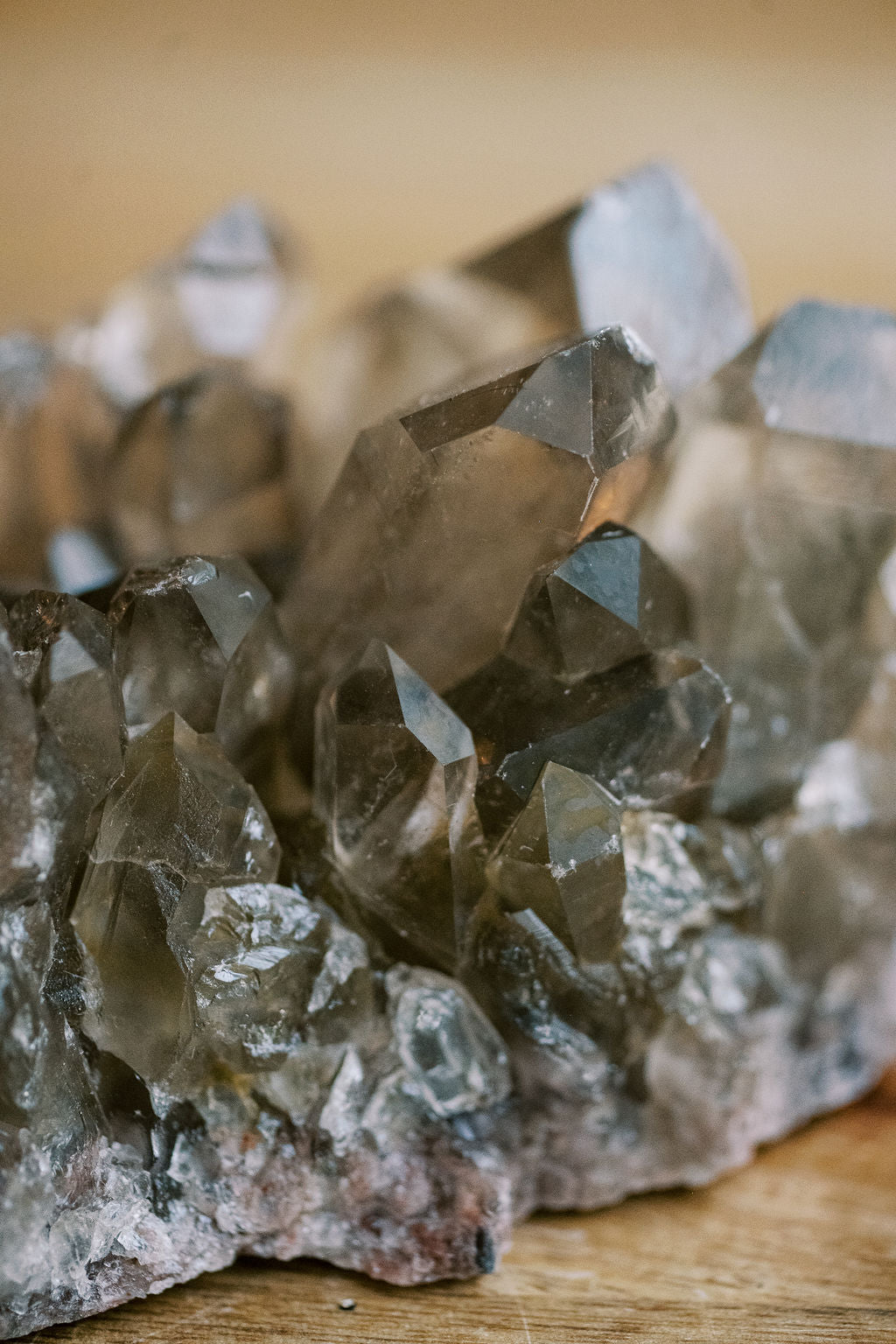 Smokey Quartz 'Get Grounded' Cluster