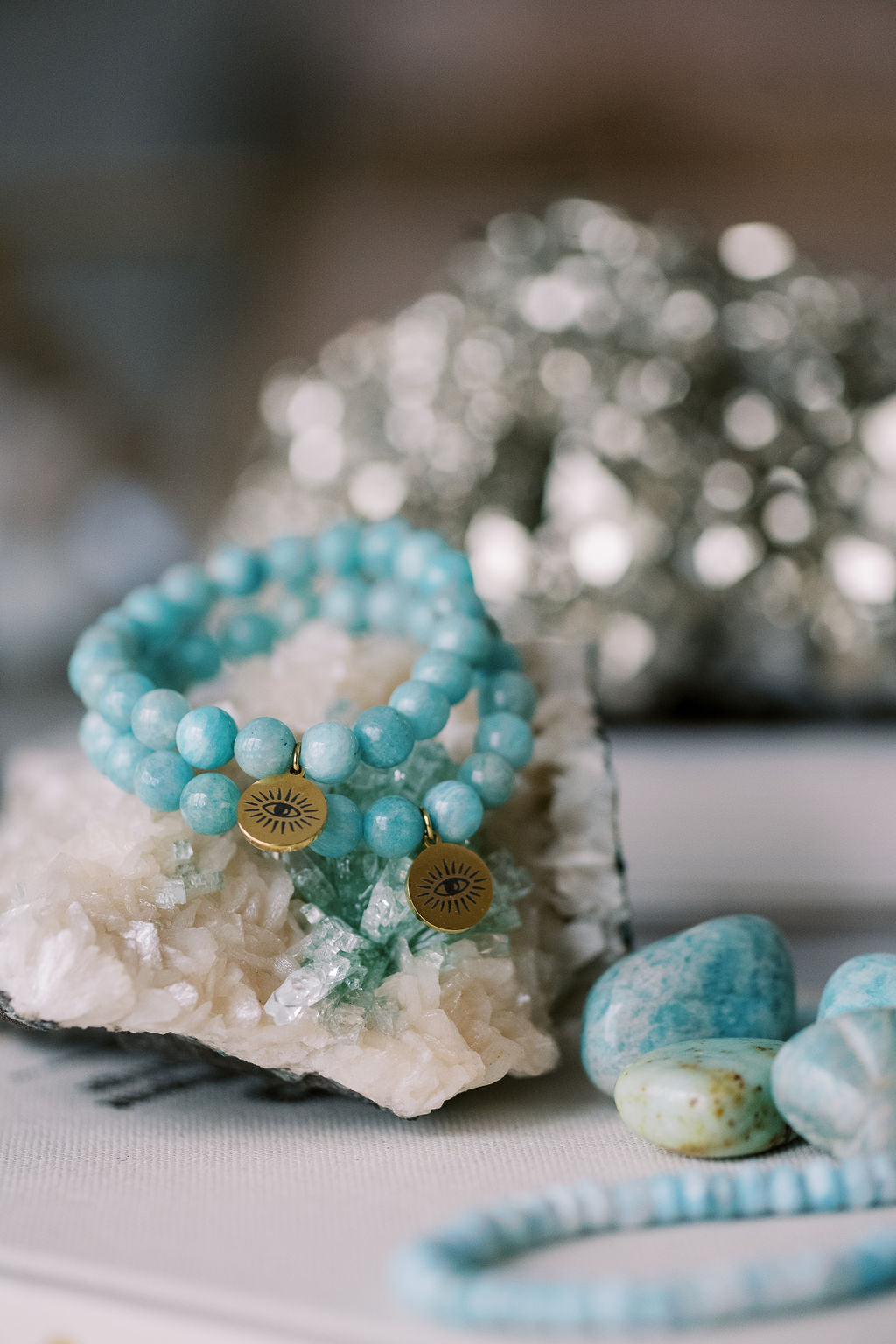 Amazonite on sale crystal bracelet