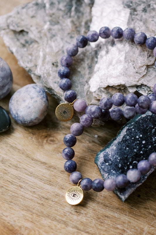 Lepidolite 'Anxiety Be Gone' Bracelet