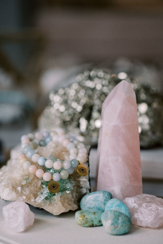 Morganite 'Relationship Goals' Bracelet