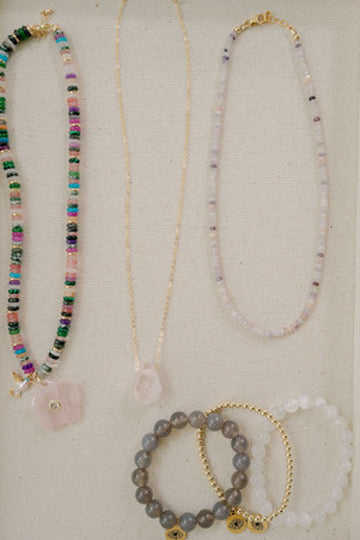 'The Whole Vibe' Multi-Crystal Necklace