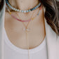Clear Quartz 'Amped Up' Double Layering Necklace