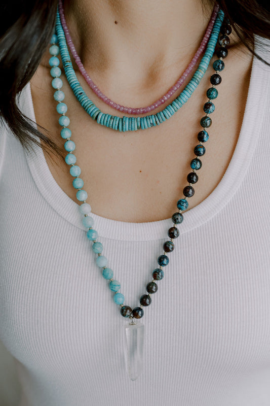 Turquoise 'Peaceful' Necklace