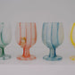 Onyx 'Candy Colored' Crystal Cups