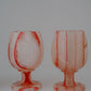Onyx 'Candy Colored' Crystal Cups