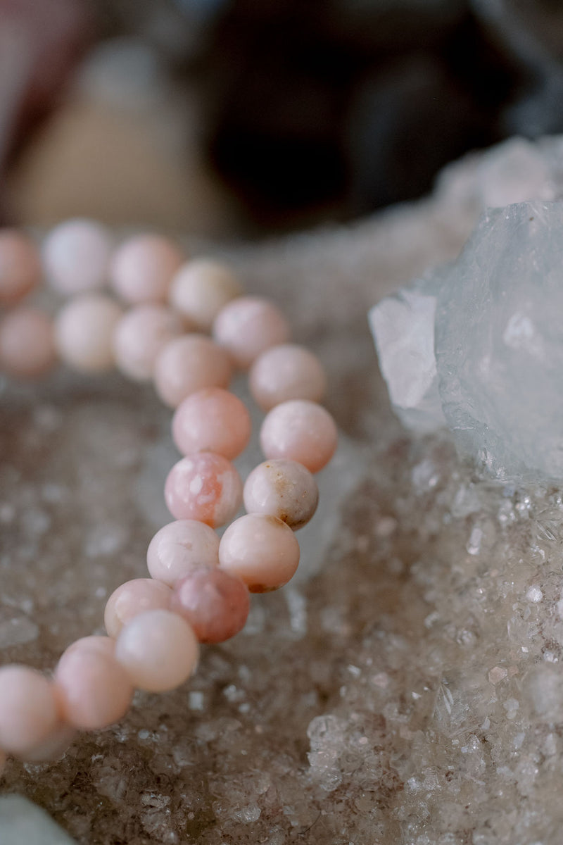 Pink Opal 'Support Squad' Bracelet