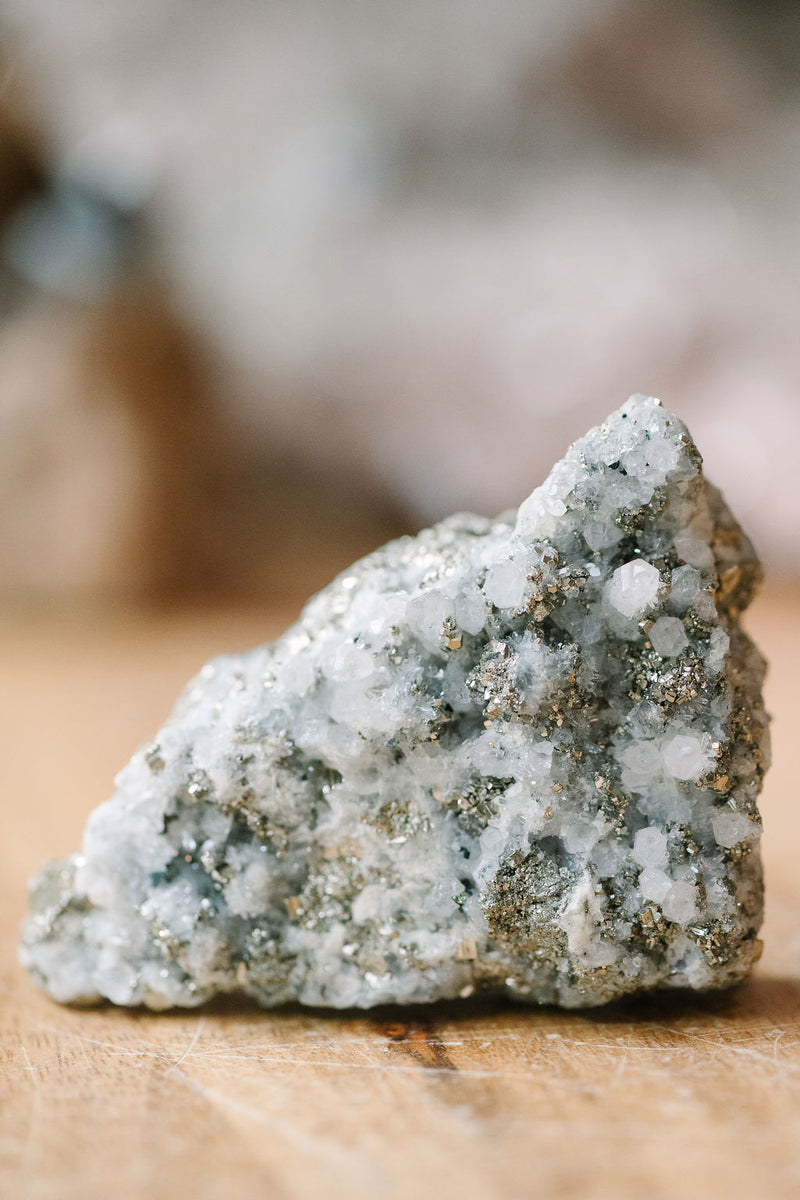 Indonesian Pyrite 'Unshakeable' Cluster