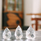 Faceted Quartz “Fresh Start” Egg