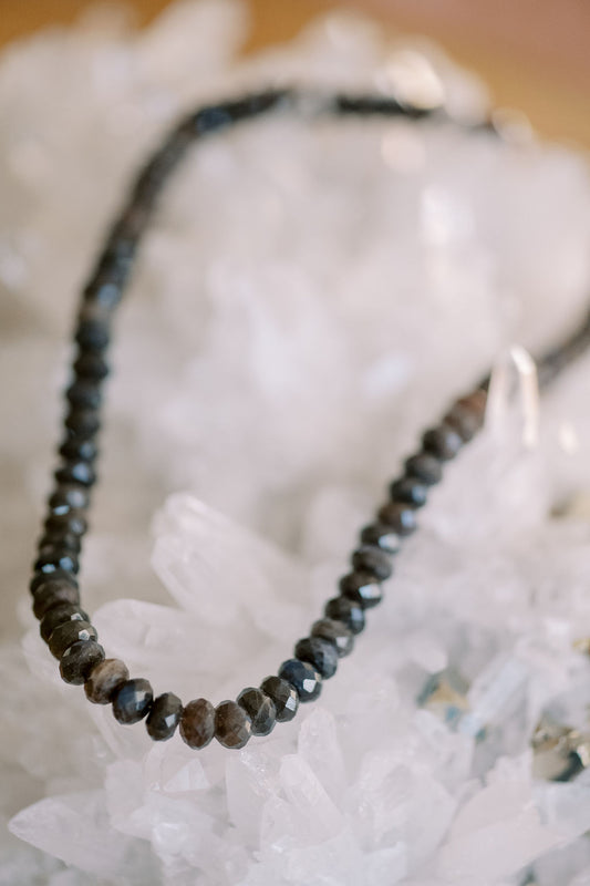 Black Labradorite 'Spiritual Navigator' Necklace