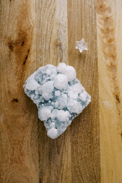 Apophyllite 'North Star' Clusters