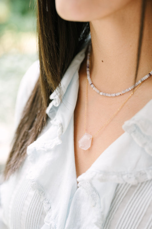 Morganite 'It Girl' Necklace