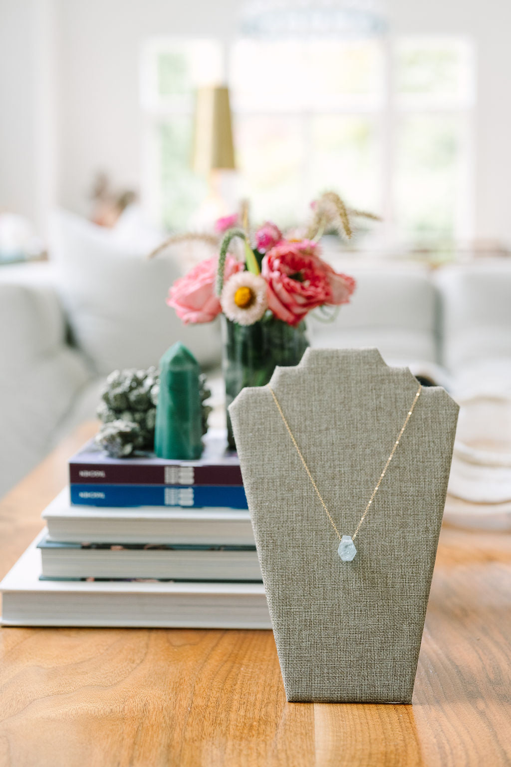 Aquamarine 'It Girl' Necklace