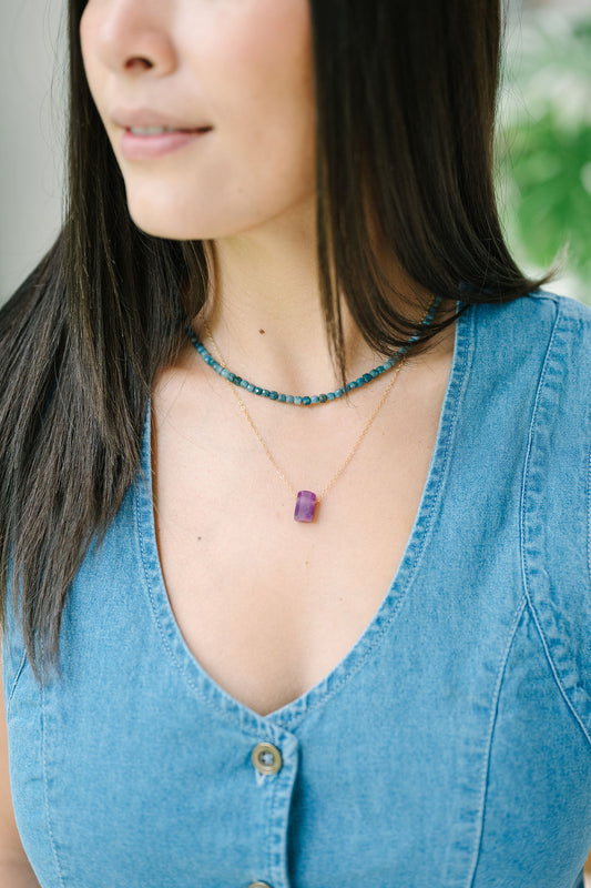 Ruby 'It Girl' Necklace