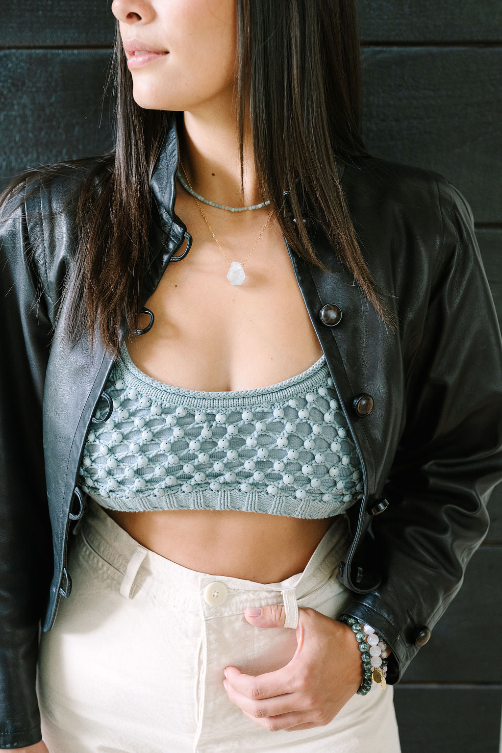 Aquamarine 'Overcome Overwhelm' Necklace