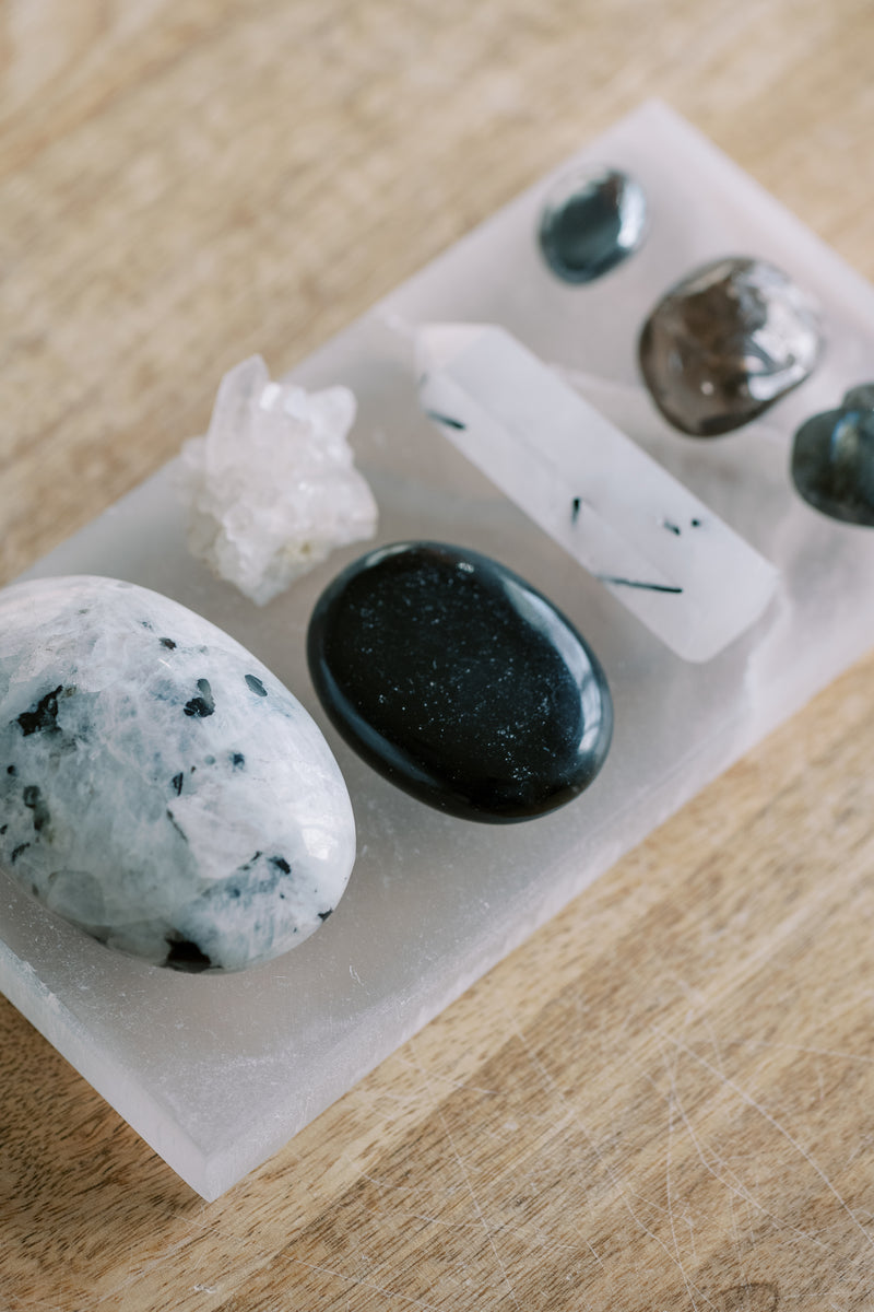 Selenite Bowls & Plates