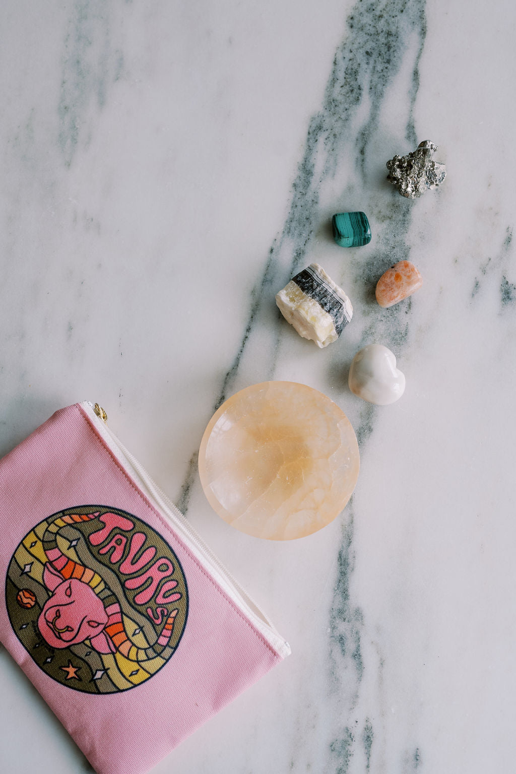 Taurus 'Grounded In Good Vibes' Crystal Zodiac Bundle