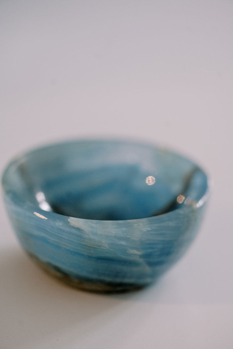 Blue Onyx 'Steady Energy' Bowl