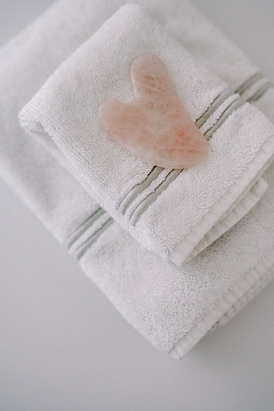 Rose Quartz 'Love Internally' Gua Sha