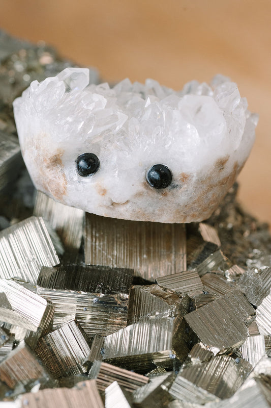 Clear Quartz 'Happy Guys'