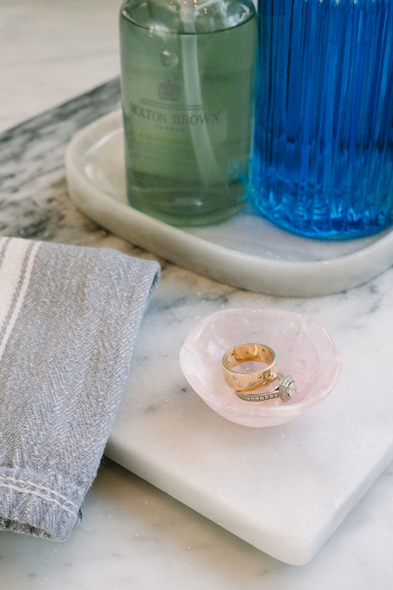 Rose Quartz 'Soft Landing' Dish