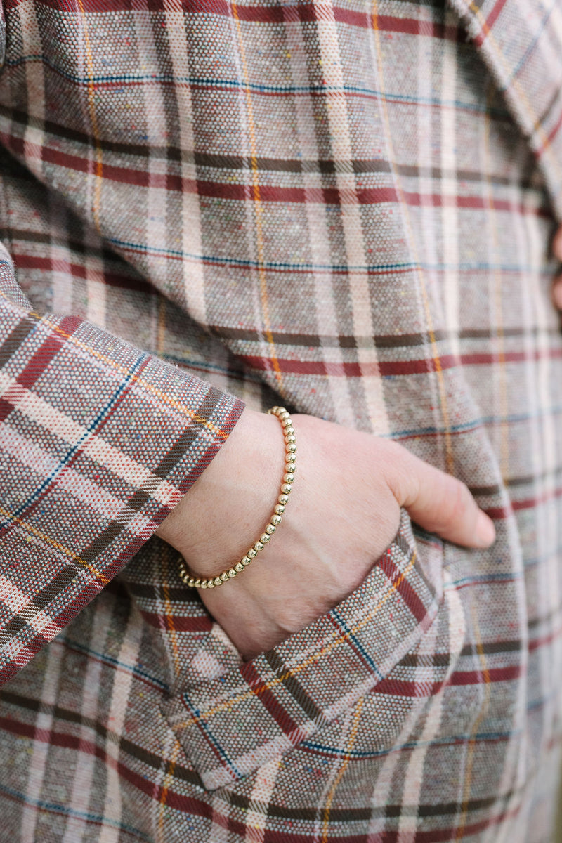 14k 'Grounded in Gold' Bracelet