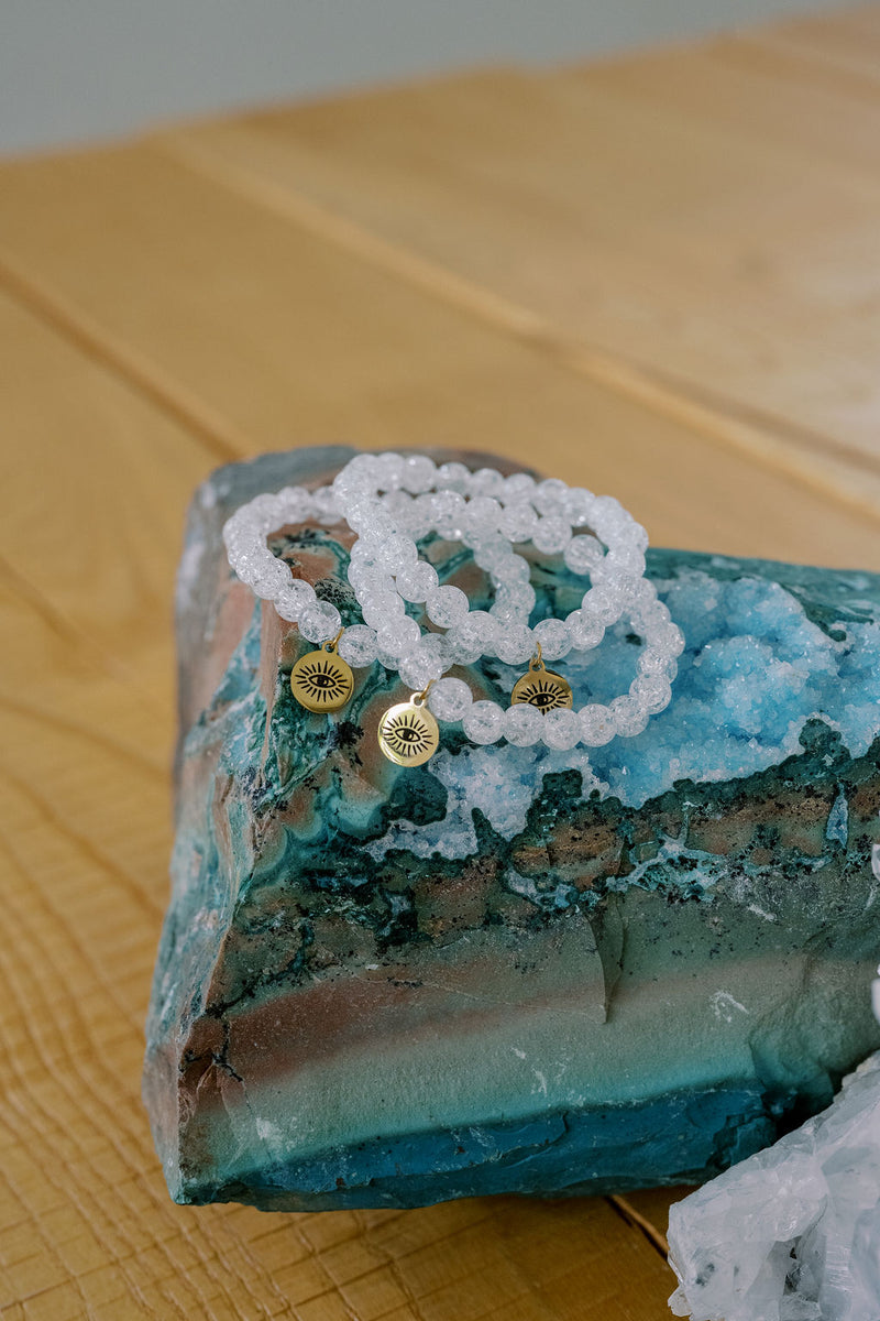 Brazilian 'Amped Up' Crackle Quartz