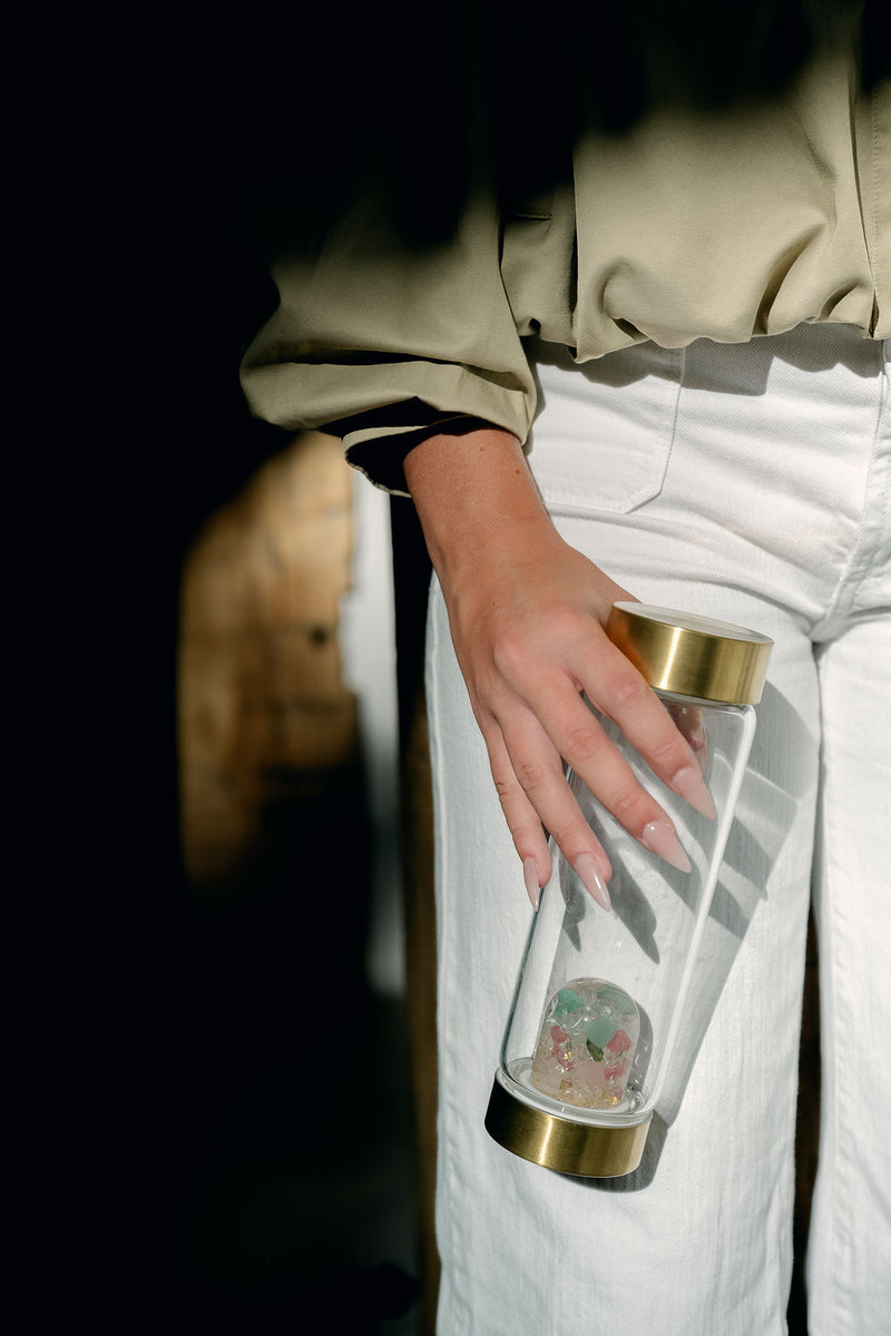 VitaJuwel 'Shine Bright' Crystal Water Bottle