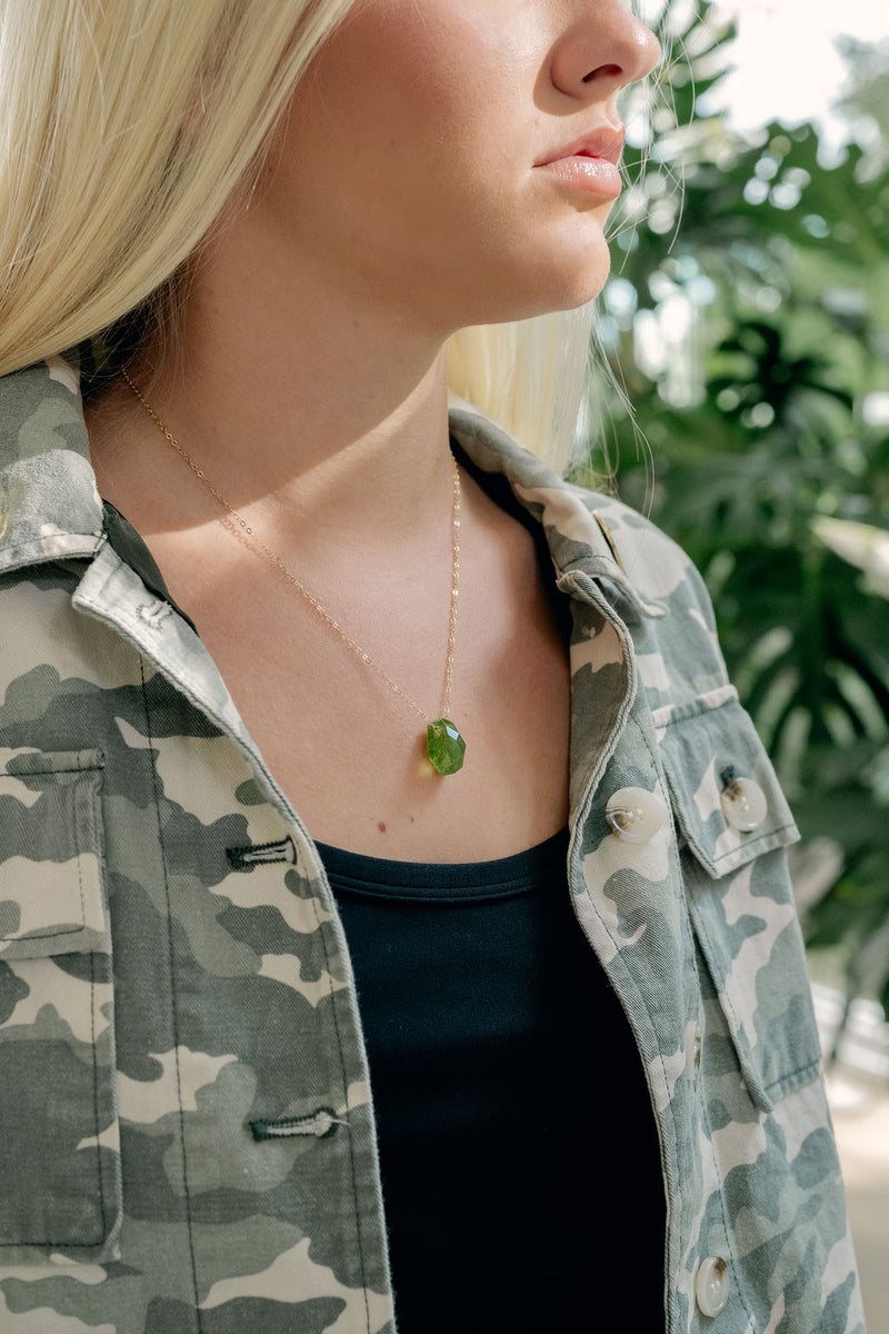 Peridot 'Fresh Start' It Girl Necklace