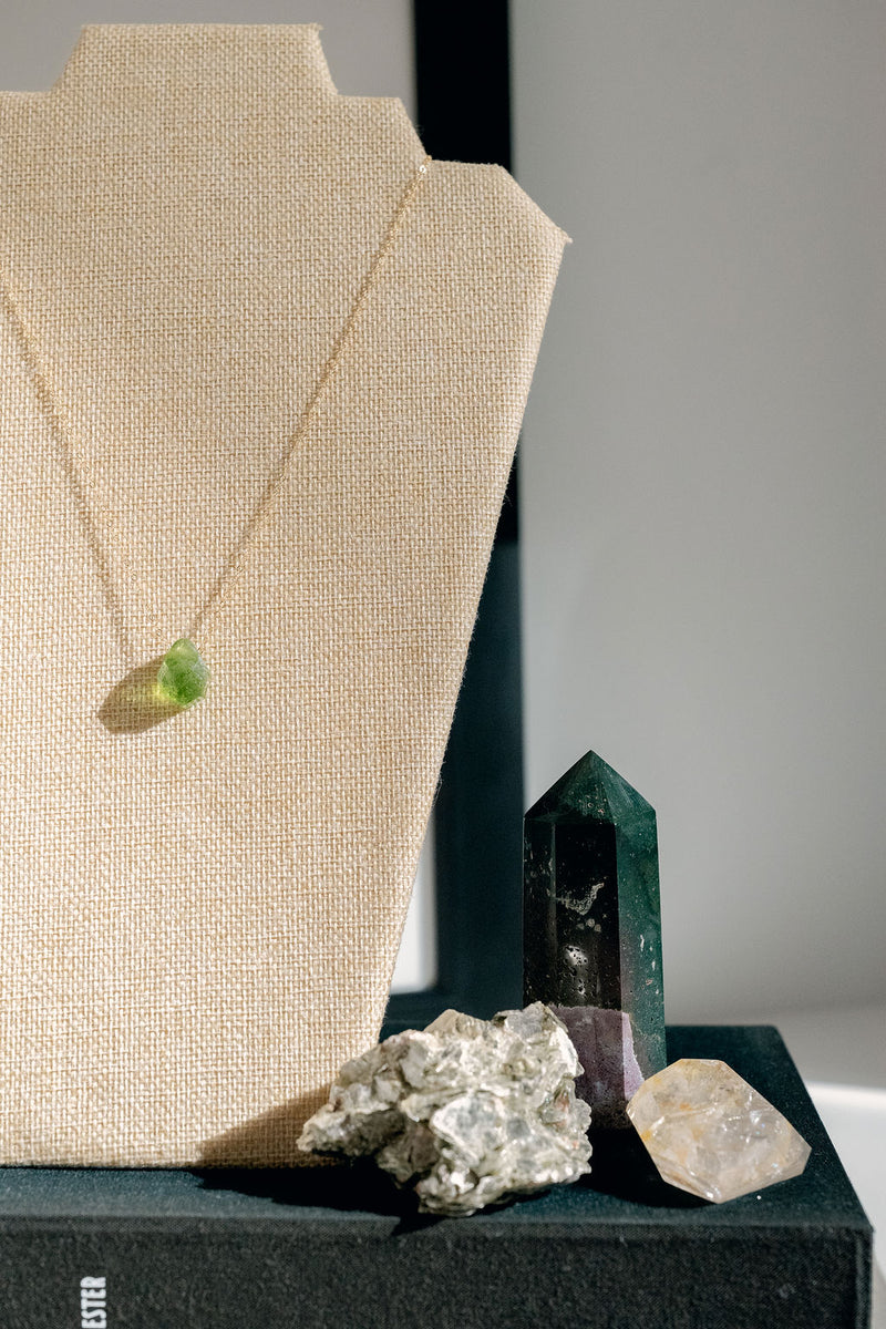 Peridot 'Fresh Start' It Girl Necklace