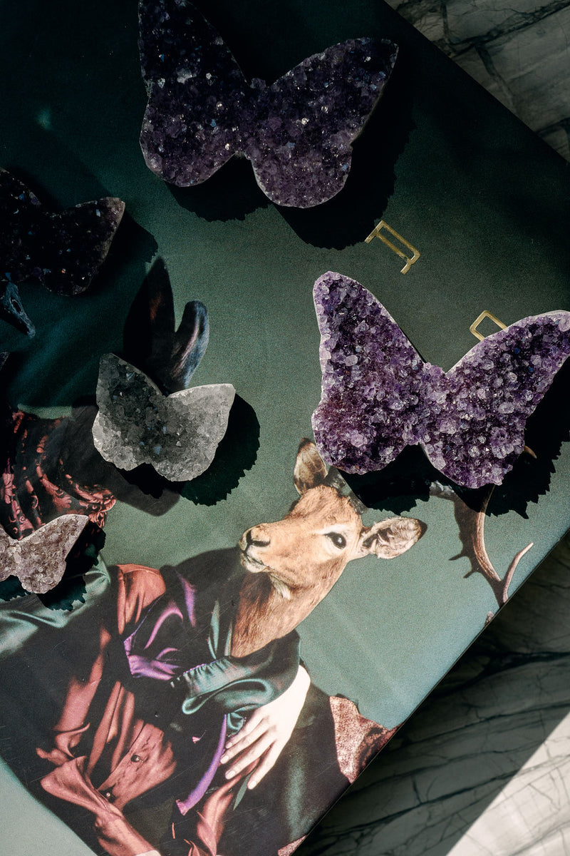 Amethyst ‘Beautifully Becoming’ Butterfly