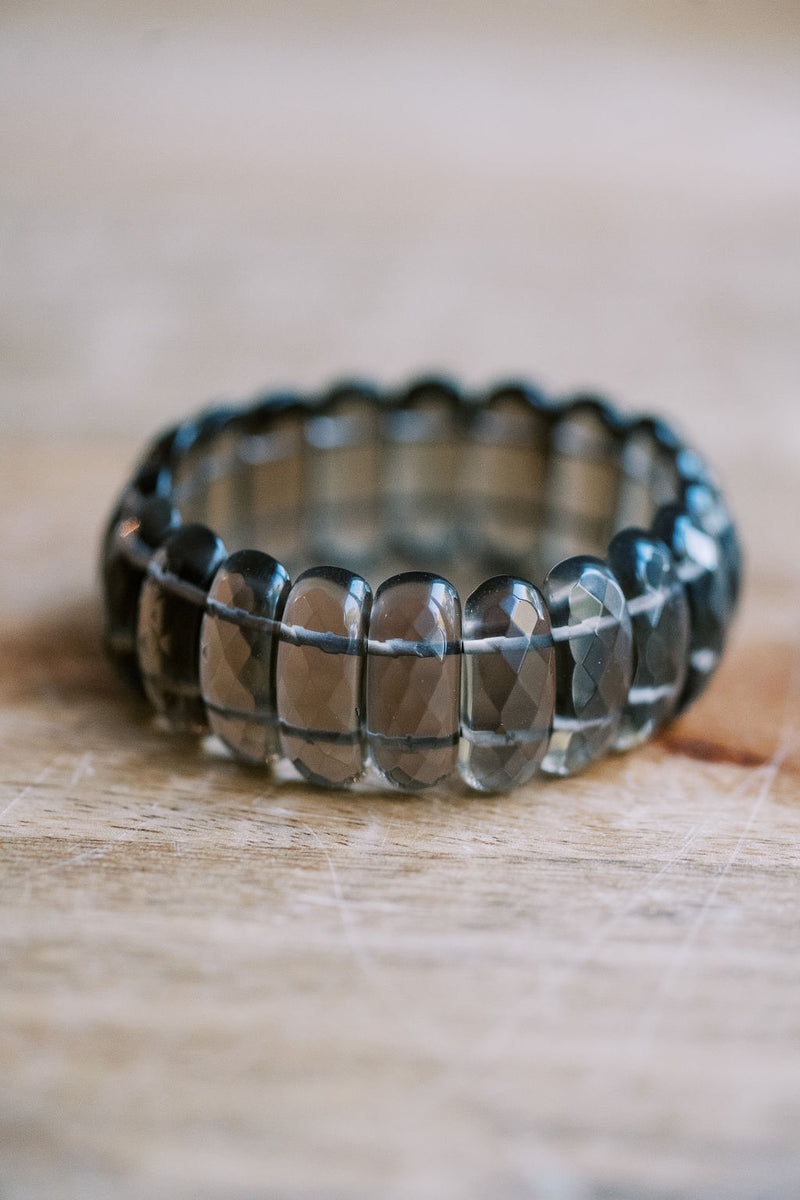 Smokey Quartz 'Get Grounded' Bracelet