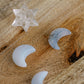 Blue Chalcedony Moon