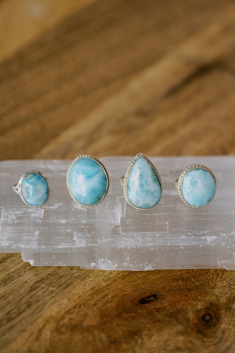 Larimar 'Nurturing' Ring