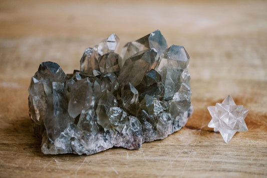 Smokey Quartz 'Get Grounded' Cluster
