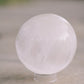 Selenite 'Positively Happy' Sphere