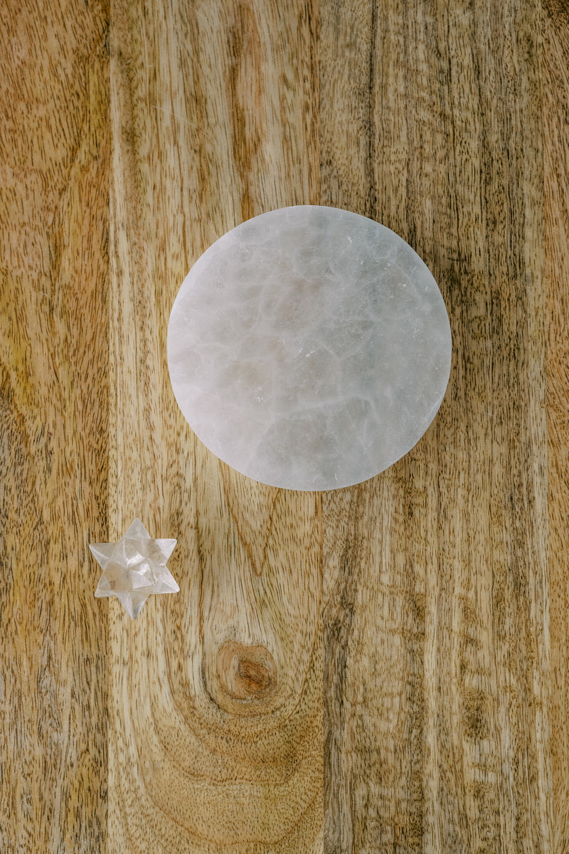 Selenite Bowls & Plates